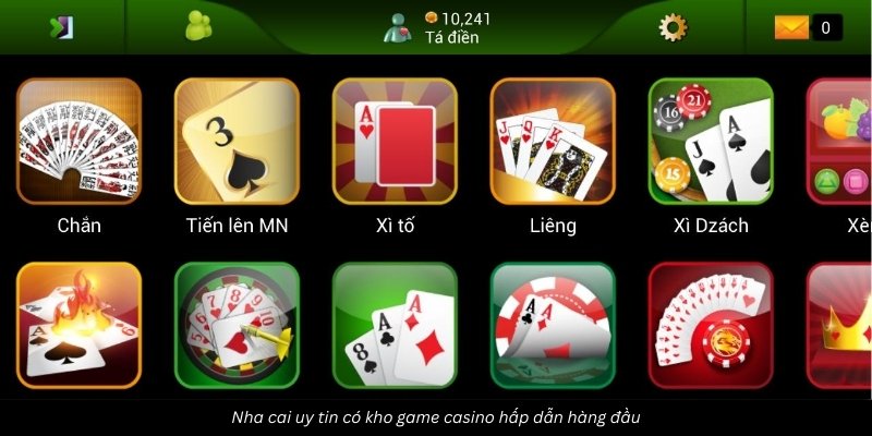 Nhà Cái Uy Tín - Casino Online Chân Thực Như Ngoài Đời 2 Nha cai uy tin có kho game casino hấp dẫn hàng đầu